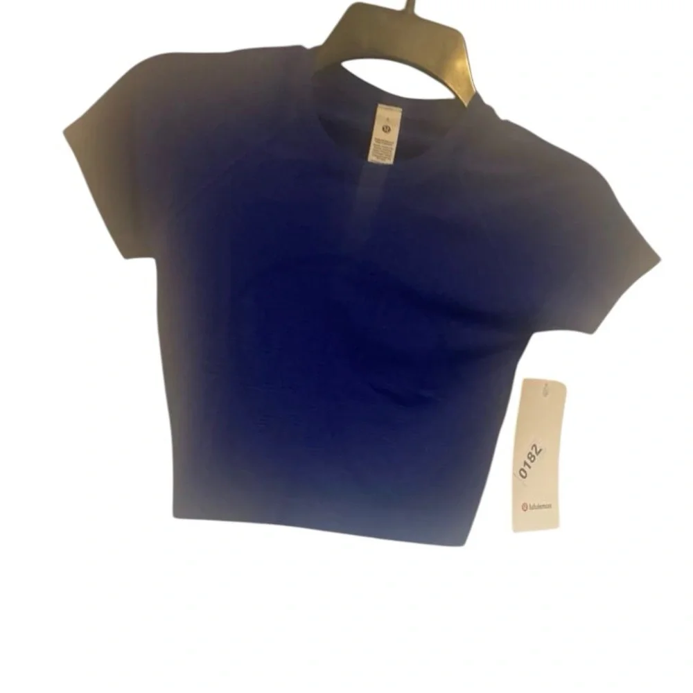 NWT Lululemon swiftly tech cropped short sleeve Size 4